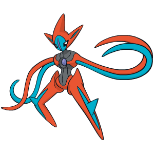 drawing of attack-forme deoxys from pokemon global link